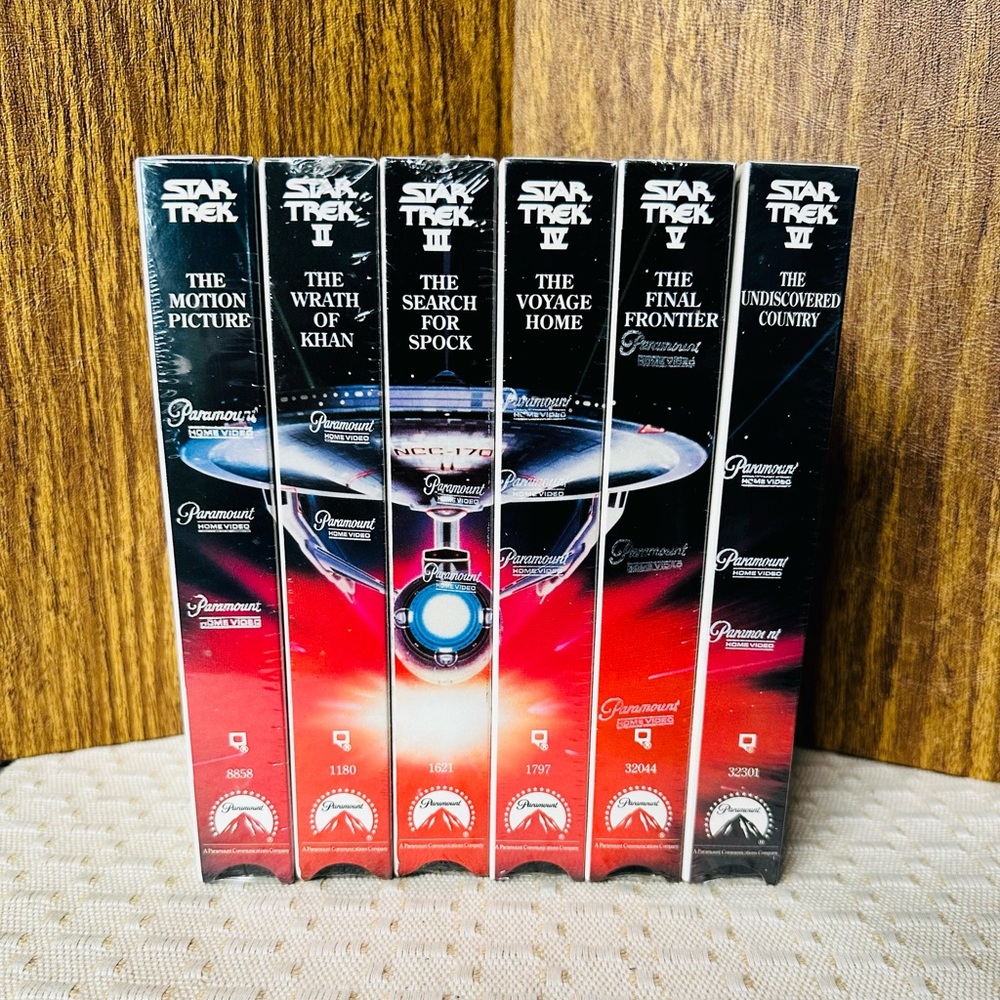 Star Trek The Movie Collection - VHS Box Set - 6 Movies - New/Sealed